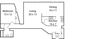 One-Bedroom D One-Bedroom D